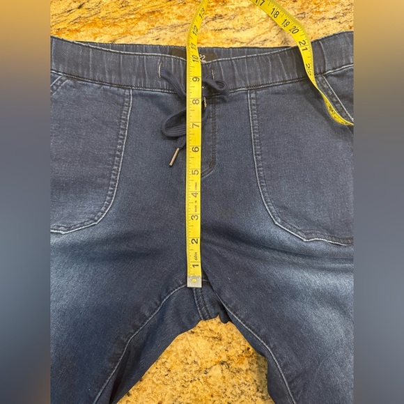 1822 Denim Women's Jogger Jeans with Stretch High Elastic Waist Rise Size 8 - Picture 7 of 8
